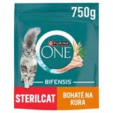 Purina ONE Bifensis Sterilised granule pre mačky kura 750 g