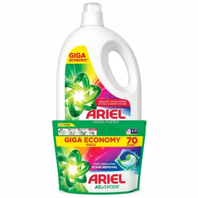 Ariel All in one kapsuly/Prací prášok/Prací gél