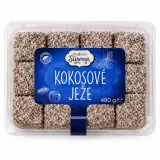 Čokoládovo-kokosové kocky