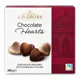 Čokoládové pralinky v tvare srdca