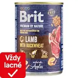 Brit Premium by Nature Lamb with Buckwheat kompletné krmivo pre dospelých všetkých plemien 400 g
