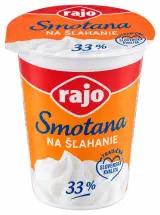 Rajo smotana na šľahanie 33 %
