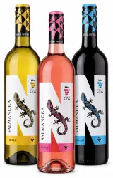 Víno Nitra Salamandra biele, červené, ružové víno rôzne druhy