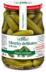 Efko uhorky delikates 5 - 8 cm