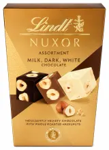 Lindt Nuxor Assortment pralinky rôzne druhy