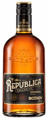 Božkov Republica rum espresso, 30 %