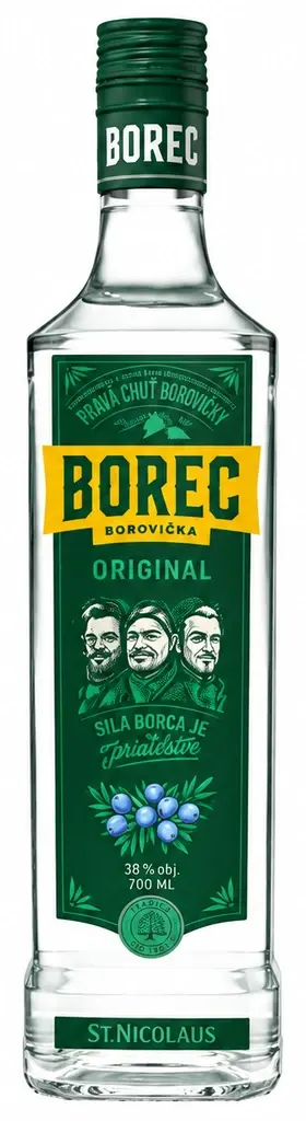 Borec Borovička original, 38 %