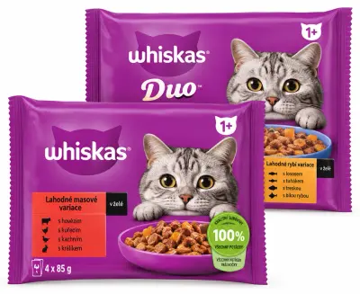 Whiskas kapsičky pre mačky