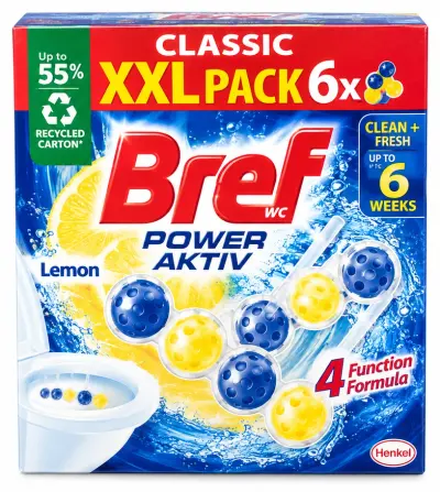Bref Power Aktiv tuhý WC blok