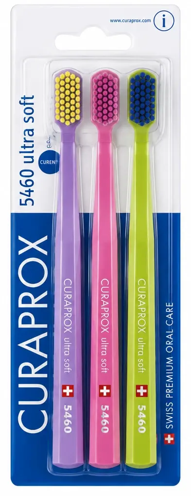 Curaprox zubná kefka dva druhy 5460 ultra soft/3960 super soft