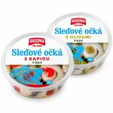 Sleďové očká 2 druhy