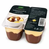 PREMIUM Kakaový puding s polevou s vanilkovou arómou
