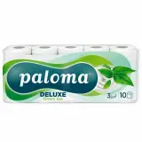 Paloma Deluxe Green Tea 3-vrstvový toaletný papier 10 ks 1 bal.