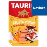 Tauris Taurík párky s mrkvičkou 0,220 kg