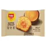Schär Muffin Apricot jemné pečivo bezgluténové plnené marhuľovou marmeládou 50 g