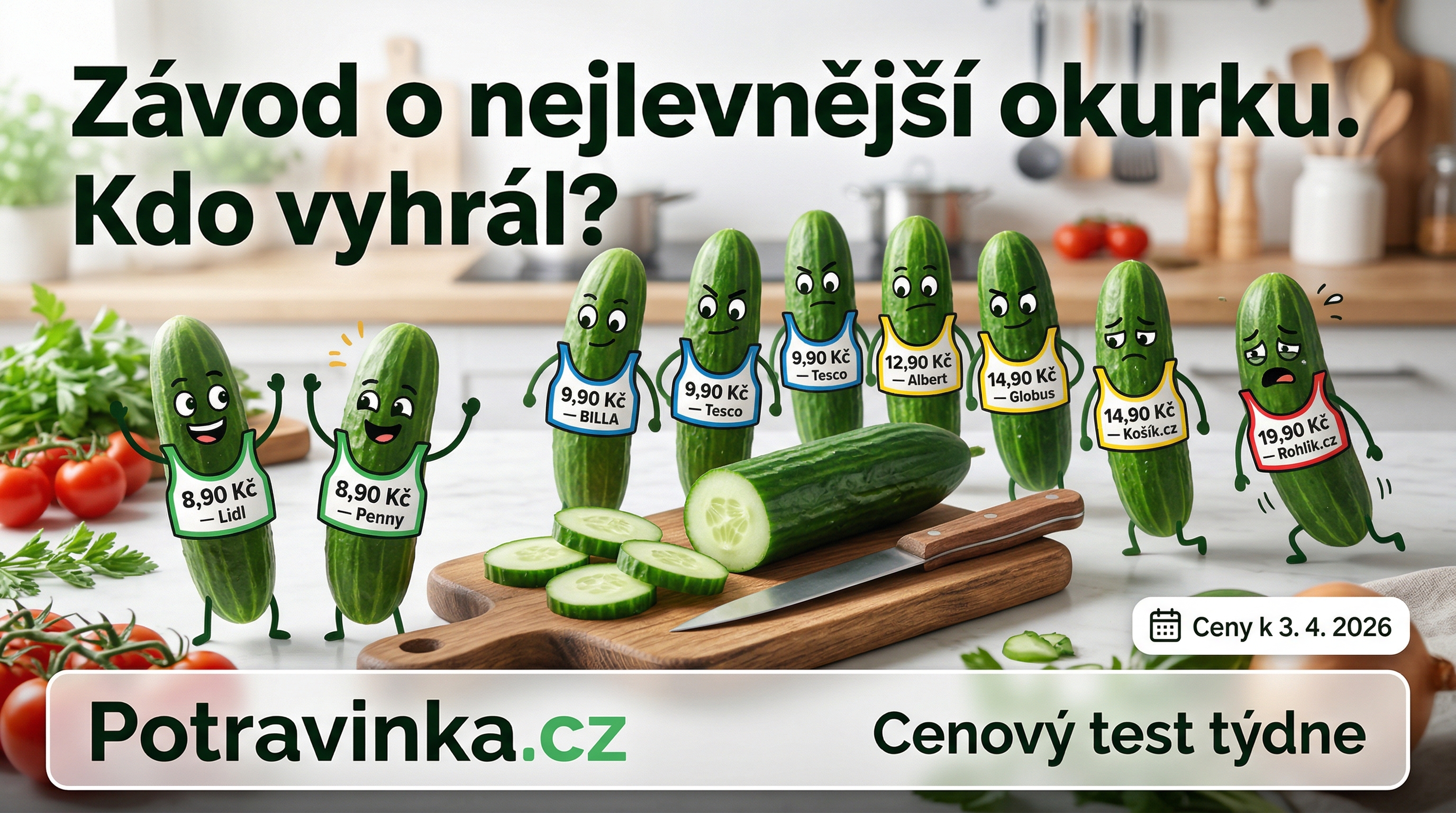 Cenový test: Uhorka