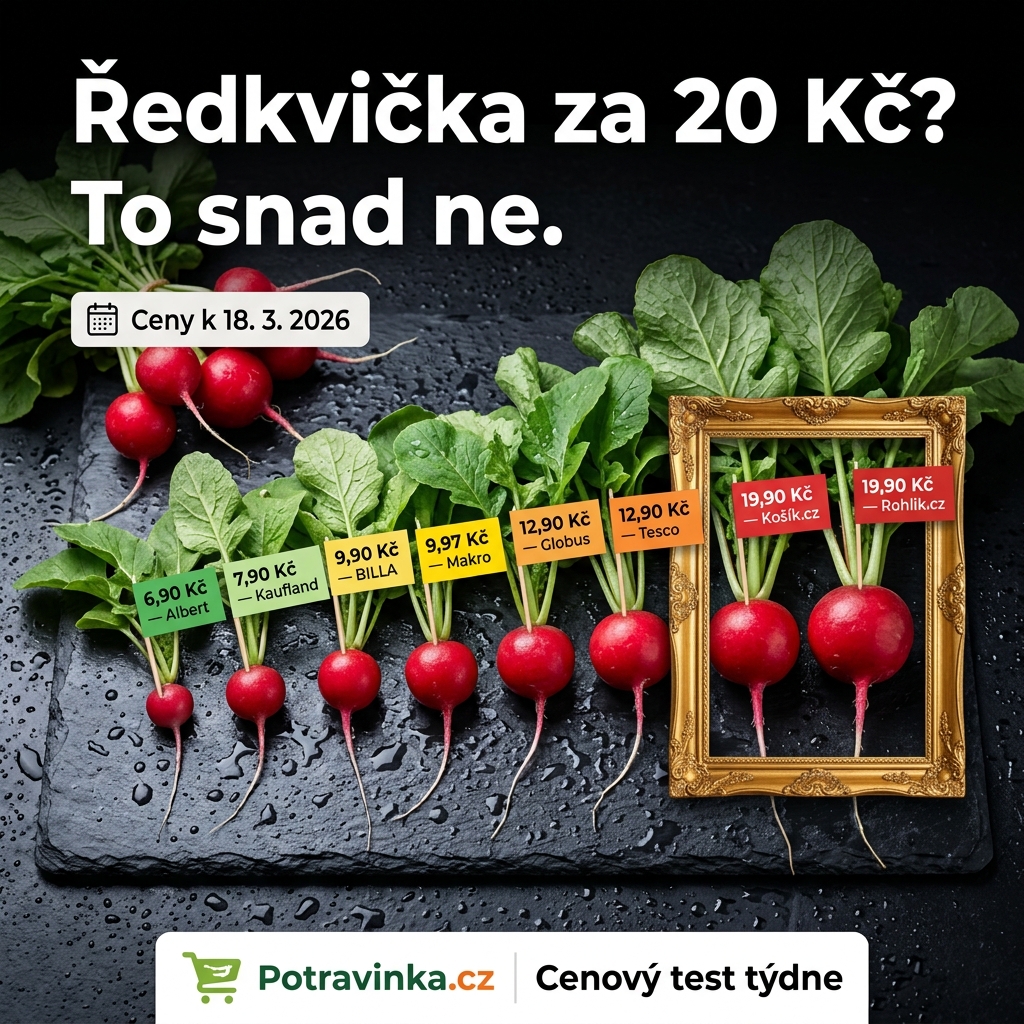 Cenový test: Reďkovky
